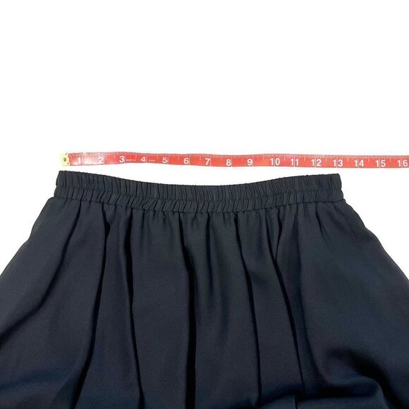 $5 ADD ON with‎ $15+ Bundle BLK Chiffon Skirt NahNah Sz SP EUC Stretch Waist - Picture 5 of 7